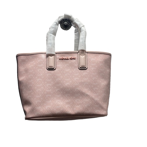 Michael Kors NWT The Jodie Pink Recycled Materials Handbag - Picture 1 of 6